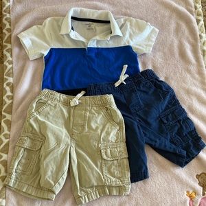 Boys shorts and shirt match